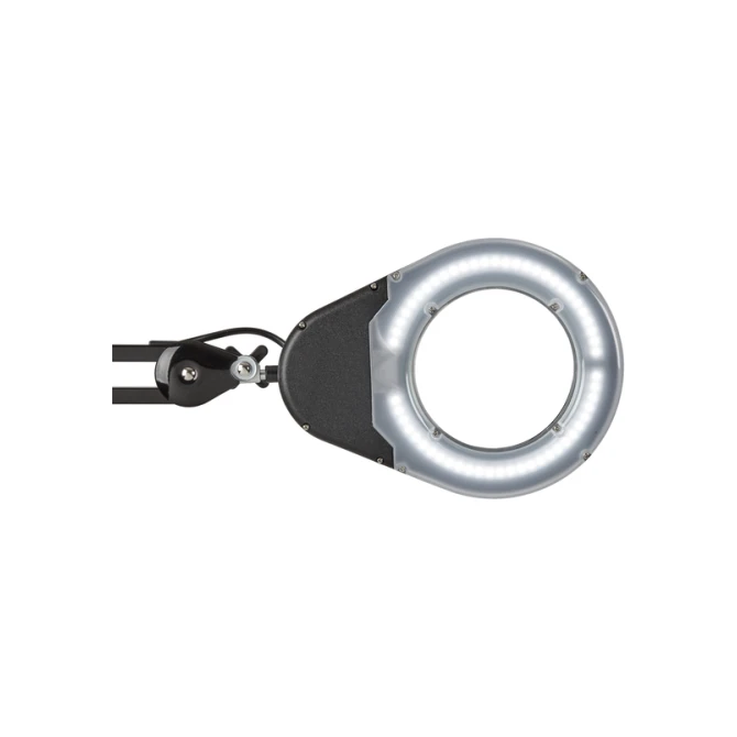 Loeplamp MAUL Viso LED tafelklem zwart