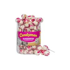 Lolly Candyman Salmiakknotsen 60 stuks