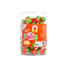 Lolly Hirsch super bubble strawberry 100x17 gram
