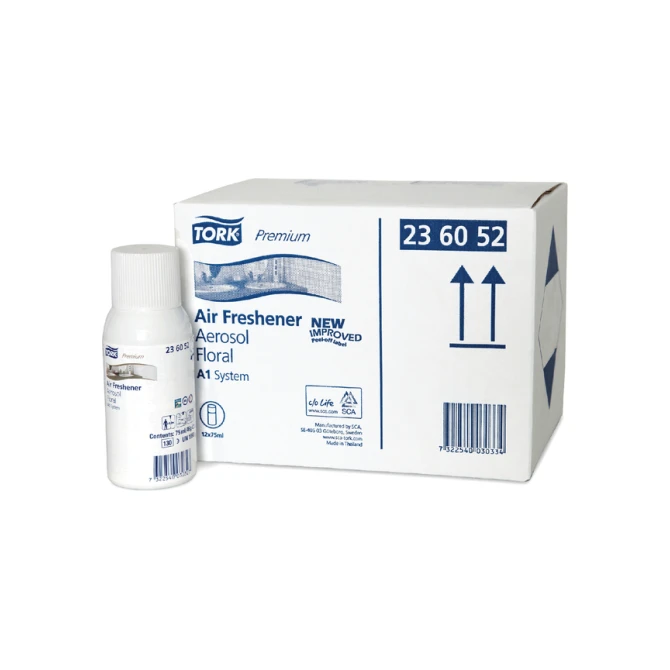 Luchtverfrisser Tork A1 Premium spray bloemen 236052