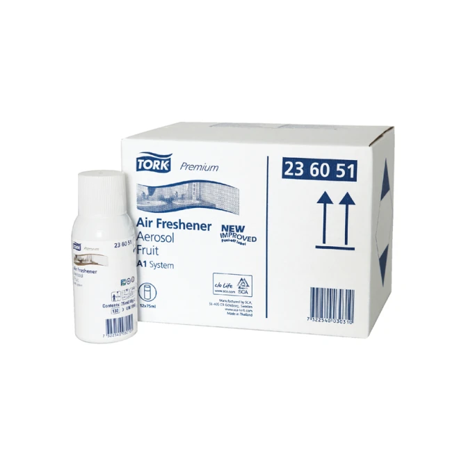 Luchtverfrisser Tork A1 Premium spray tropisch fruit 236051