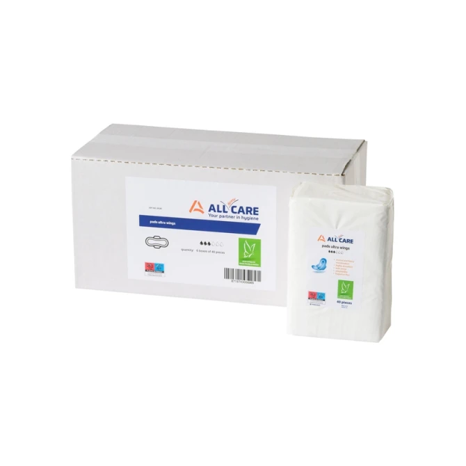Maandverband MediQo-line Ultra Wings (6 x 40 stuks)