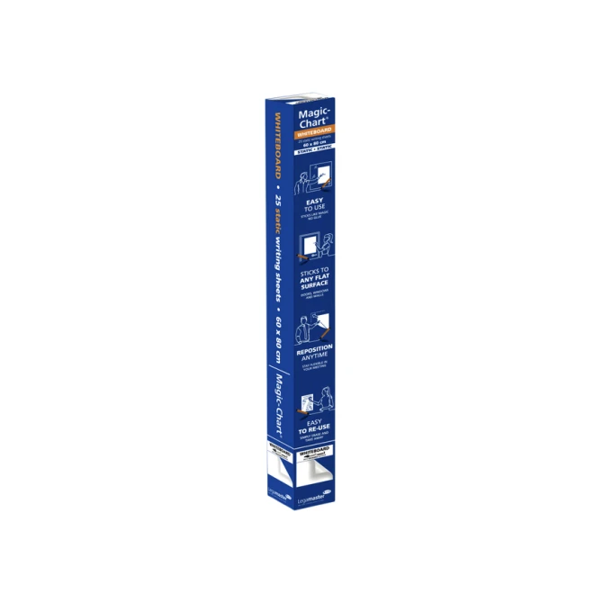 Magic-Chart Legamaster Whiteboard 600x800mm wit 25 vel