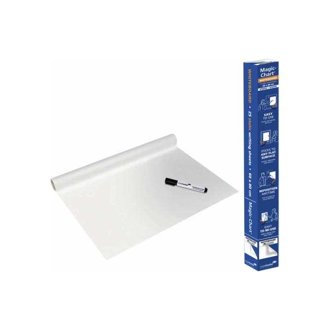 Magic-Chart Legamaster Whiteboard 600x800mm wit 25 vel