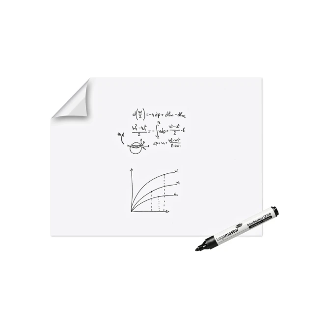 Magic-Chart Legamaster whiteboard XL 90x120cm wit 15 vel