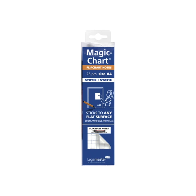 Magic-chart notes Legamaster flipchart 20x30cm 25 vel wit