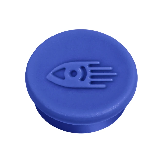 Magneet Legamaster 20mm 250gr blauw 8 stuks