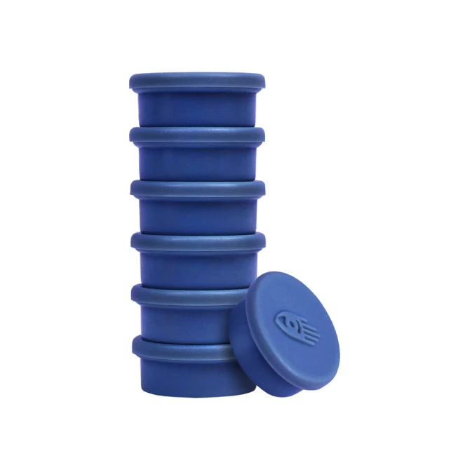 Magneet Legamaster 20mm 250gr blauw 8 stuks