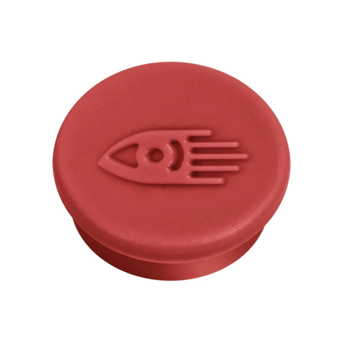 Magneet Legamaster 20mm 250gr rood 8 stuks