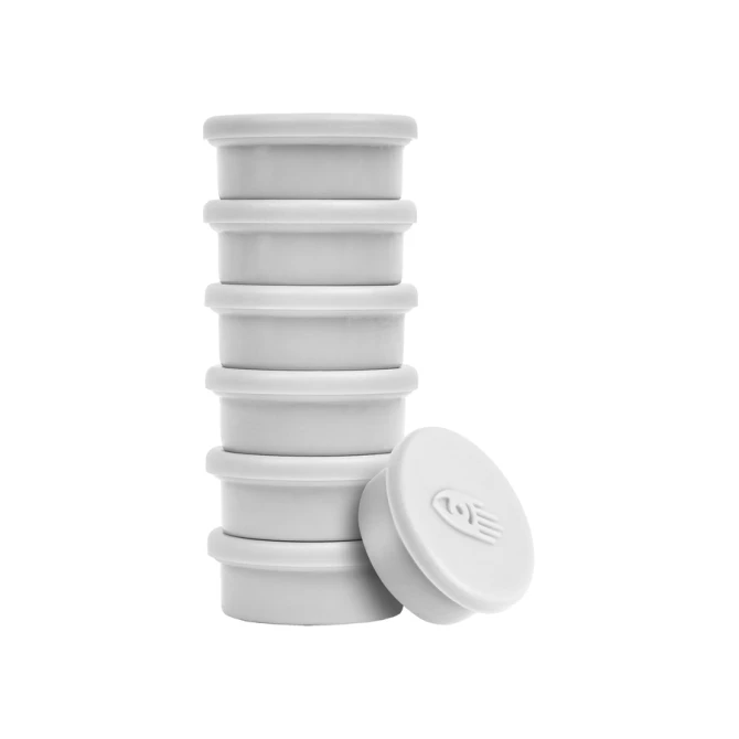 Magneet Legamaster 20mm 250gr wit 8 stuks
