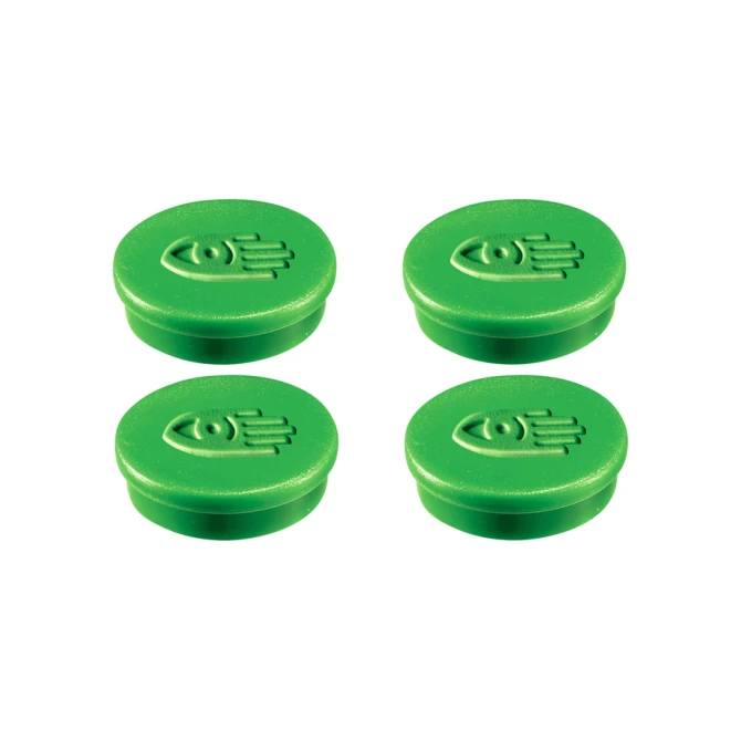 Magneet Legamaster 30mm 850gr groen 4 stuks