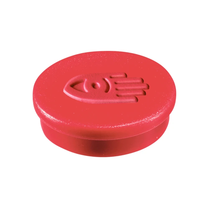 Magneet Legamaster 30mm 850gr rood 4 stuks