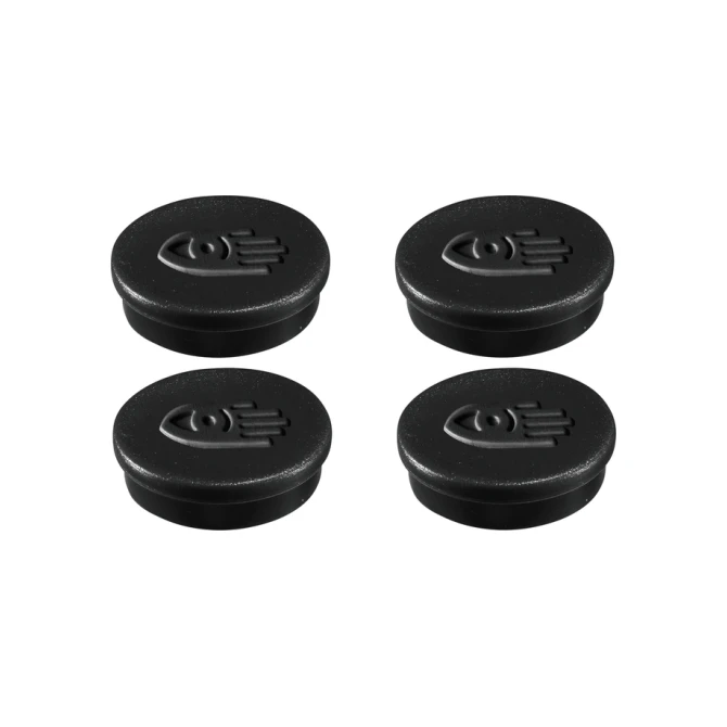 Magneet Legamaster 30mm 850gr zwart 4 stuks