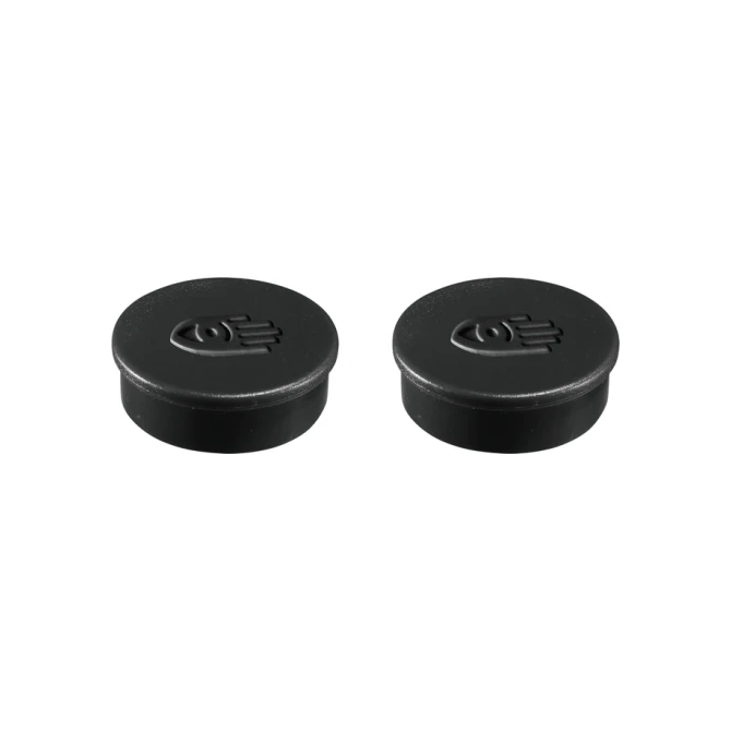 Magneet Legamaster 35mm super 2500gr zwart 2 stuks