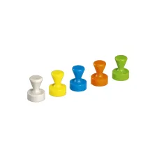 Magneet MAUL Neodymium kegel 12mm 1.5kg assorti 10 stuks