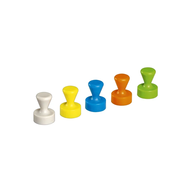 Magneet MAUL Neodymium kegel 12mm 1.5kg assorti 10 stuks