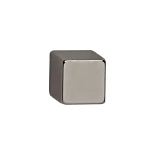 Magneet MAUL Neodymium kubus 10x10x10mm 3.8kg nikkel 4 stuks