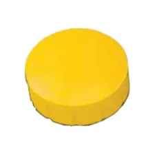 Magneet MAUL Solid 15mm 150gr geel 10 stuks