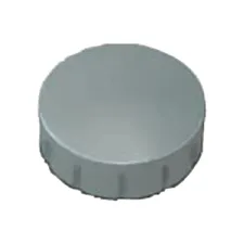 Magneet MAUL Solid 15mm 150gr grijs 10 stuks