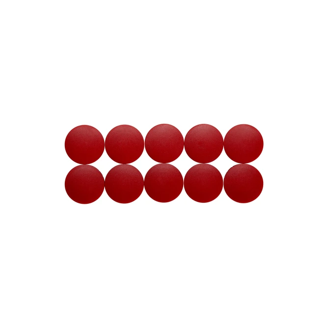 Magneet MAUL Solid 38mm 2500gr rood 10 stuks