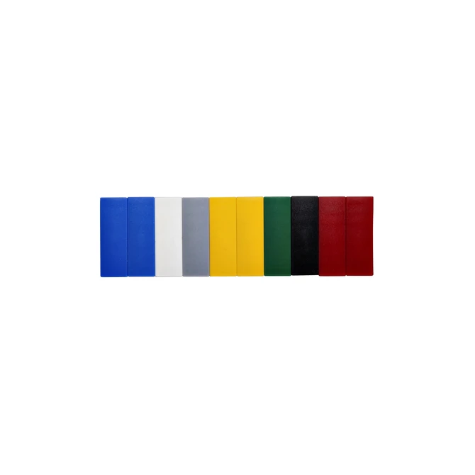 Magneet MAUL Solid 54x19mm 1000gr assorti 10 stuks