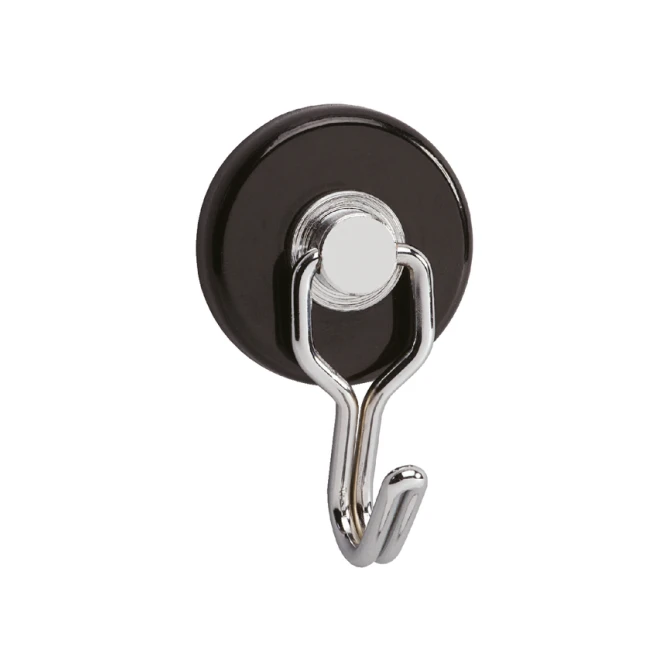 Magneet met haak MAUL Ø35mm trekkracht 5kg metaal 2 stuks