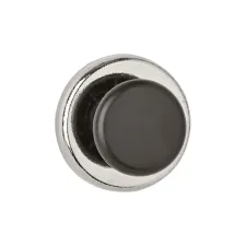 Magneet met knop MAUL Ø36mm trekkracht 5kg chroom/zwart