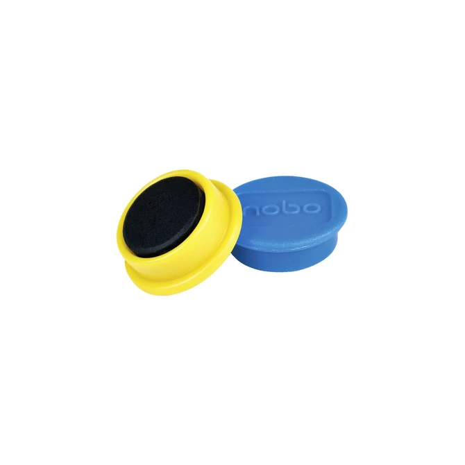 Magneet Nobo 13mm assorti 10 stuks