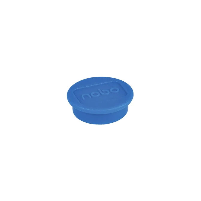 Magneet Nobo 13mm blauw 10 stuks