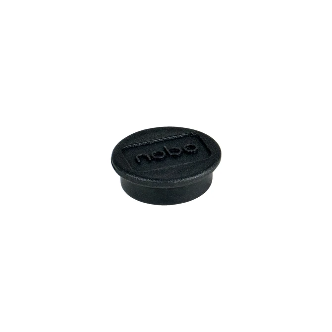 Magneet Nobo 13mm zwart 10 stuks