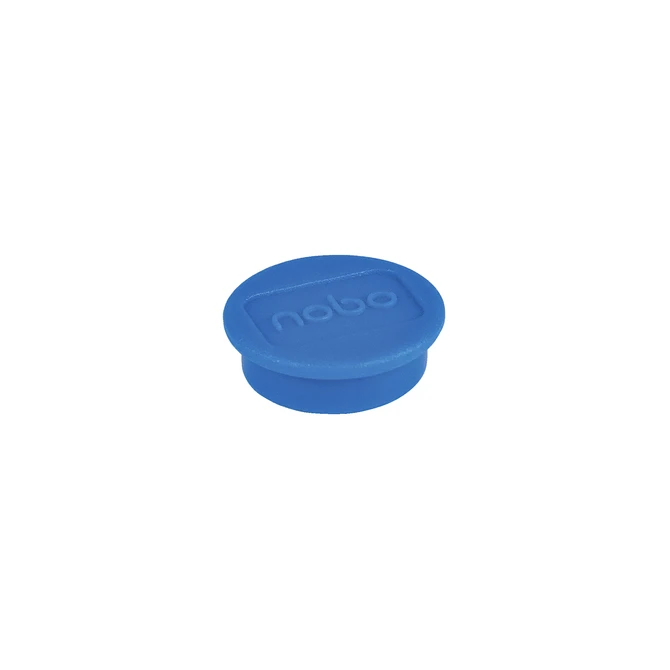 Magneet Nobo 24mm blauw 10 stuks