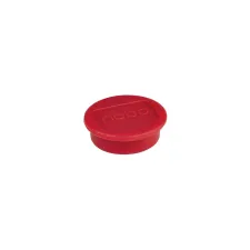 Magneet Nobo 24mm rood 10 stuks