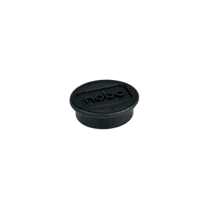 Magneet Nobo 24mm zwart 10 stuks