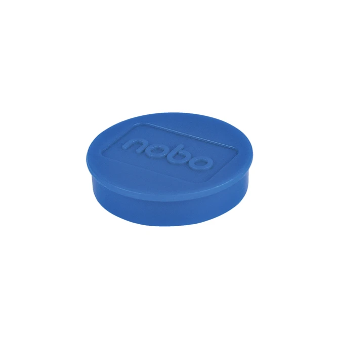 Magneet Nobo 32mm blauw 10 stuks