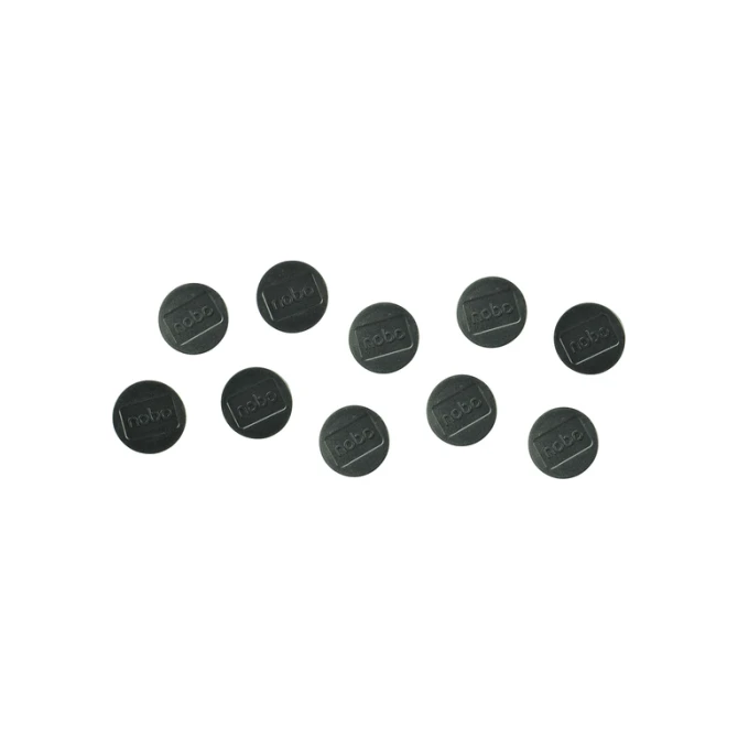 Magneet Nobo 32mm zwart 10 stuks