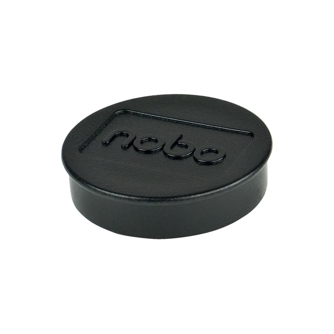 Magneet Nobo 38mm zwart 10 stuks