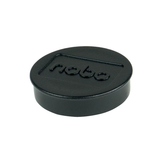 Magneet Nobo 38mm zwart 4 stuks