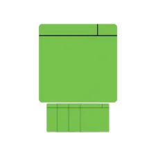 Magneet scrum 75x75mm groen 5 stuks