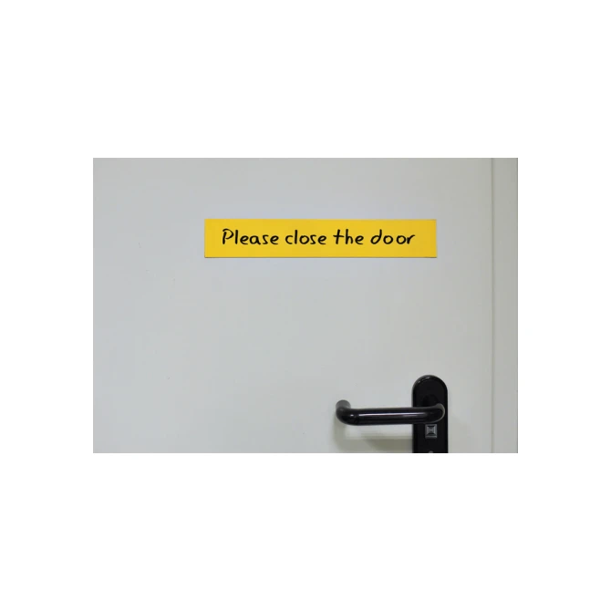 Magneetband MAUL beschrijf- wisbaar 10mx20mmx1mm geel