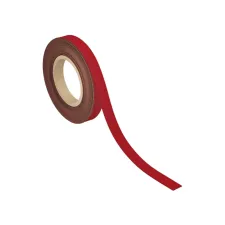 Magneetband MAUL beschrijf- wisbaar 10mx20mmx1mm rood