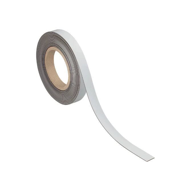 Magneetband MAUL beschrijf- wisbaar 10mx20mmx1mm wit
