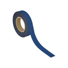 Magneetband MAUL beschrijf- wisbaar 10mx30mmx1mm blauw