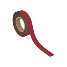 Magneetband MAUL beschrijf- wisbaar 10mx30mmx1mm rood
