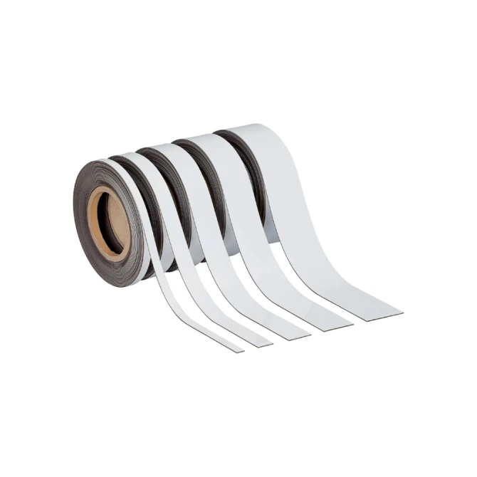 Magneetband MAUL beschrijf- wisbaar 10mx50mmx1mm wit