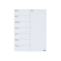 Magnetische planner Desq week 40x30cm magnetisch