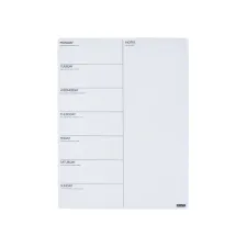Magnetische planner Desq week 40x30cm magnetisch