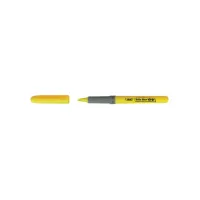 Markeerstift Bic brite liner grip geel