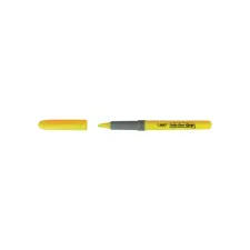 Markeerstift Bic brite liner grip geel Markeerstift Bic brite liner grip geel