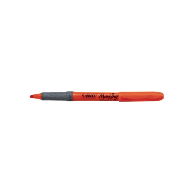 Markeerstift Bic brite liner grip oranje