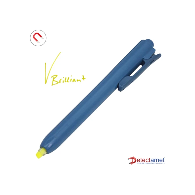 Markeerstift detectie Detectamet inklikbaar geel